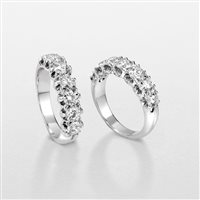 Anello Giorgio Visconti Donna in Oro bianco Diamante